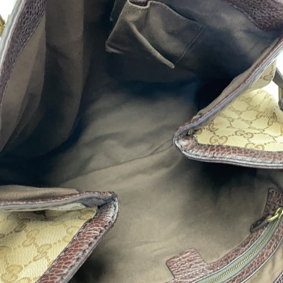 GUCCI GG WEB GUCCISIMA JOCKEY HOBO SPY BAG - Picture 11 of 15